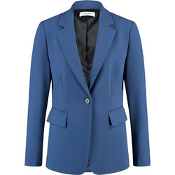 Gerry Weber Γυναικείο Σακάκι Μακρύ Υφασμάτινο Navy Μπλε 430043-31259