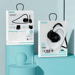 Treqa BT-40 Ακουστικά Bluetooth Earbud Black