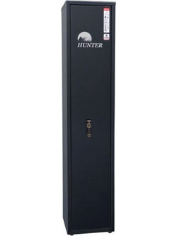 Griffon Safes GLS.150.K Οπλοκιβώτιο Ατσάλινο 4 Θέσεων 26x26x151cm Μαύρο