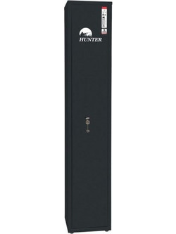 Griffon Safes GLT.140.K Οπλοκιβώτιο Ατσάλινο 4 Θέσεων 26x26x141cm Μαύρο