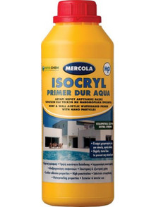 Mercola Isocryl Primer Dur Ακρυλικό Αστάρι Νερού 1lt