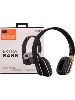 952BT Ασύρματα Bluetooth Ακουστικά Over Ear Μαύρα