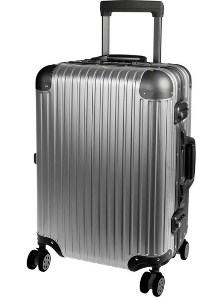 A2S 40-NE-299-93 Βαλίτσα Καμπίνας 50x35x21cm με 4 Ρόδες Γκρι