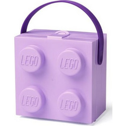Lego Storage Box with Handle Lavender για 4+ Ετών 40240004