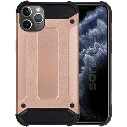 Sonique Heavy Armor Back Cover Rose Gold (iPhone 11 Pro)