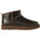 UGG Classic Ultra Mini Γυναικεία Μποτάκια Δερμάτινα Σοκολατί Αδιάβροχα με Γούνα 1163490-00G4