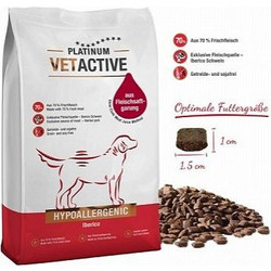 Platinum Vetactive Hypoallergenic Grain Free with Iberico Pork 10kg