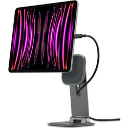 Spigen Nanotac OneTap Easel MagFit Βάση Tablet Γραφείου έως 12.9" Grey