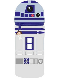 Grupo Erik Star Wars R2-D2 3D Κασετίνα Βαρελάκι Λευκή MARE0342