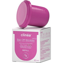 Clinea Bak Off Wrinkles Rich Refill Cream SPF20 50ml
