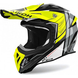 Airoh Aviator Ace 2 Yellow Κράνος Μηχανής Motocross 1250gr