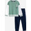 Funky Α College Παιδικό Σετ Φόρμας Πράσινο Mint Λευκό Navy Μπλε 225-317111-1