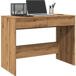 vidaXL Γραφείο Ξύλινο 101x50x76cm 856765