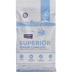 Fish4dogs Superior Senior Complete with Salmon, Potato & Pea 12kg