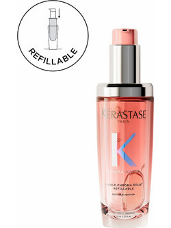 Kerastase Absolu L'Huile Chroma Eclat Refillable Ξηρό Λάδι Μαλλιών για Προστασία Χρώματος & Επανόρθωση 75ml