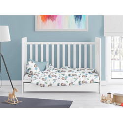 Dimcol Lion 533 Βρεφικό Πάπλωμα Κούνιας 160x120cm Γαλάζιο