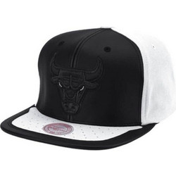 Mitchell & Ness Ανδρικό Καπέλο Jockey Snapback Υφασμάτινο Μαύρο Λευκό 6HSSMM19224-CBUWHBK