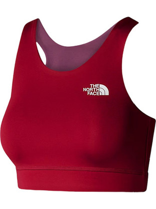 The North Face Flex Reversible Αθλητικό Μπουστάκι με Μέτρια Στήριξη & Ελαφριά Ενίσχυση Μπορντό NF0A87G47I5