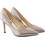 Nine West Ezra 3 Γόβες με Λεπτό Ψηλό Τακούνι Ασημί