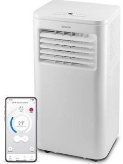 Sencor MT7048C Φορητό Κλιματιστικό Ψύξης 7000 BTU με WiFi
