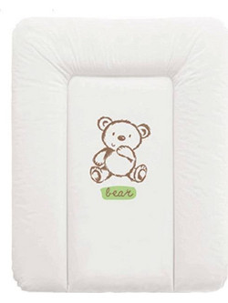 Lorelli Bear Μαλακή Αλλαξιέρα Μωρού Πλαστική 70x50cm Λευκή