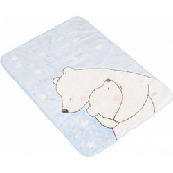 Cangaroo Sweet Hugs Κουβέρτα Αγκαλιάς Βελουτέ 80x110 Γαλάζια