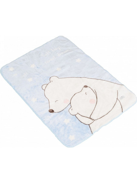 Cangaroo Sweet Hugs Κουβέρτα Αγκαλιάς Βελουτέ 80x110 Γαλάζια