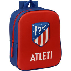 Safta Atletico Madrid Σχολική Τσάντα Πλάτης Νηπιαγωγείου Κόκκινη 622487011