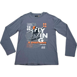 Losan Παιδικό T-Shirt Μακρυμάνικο Γκρι LJBAP010323005-1