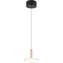 Trio Lighting Celeste Κρεμαστό Φωτιστικό Οροφής Μονόφωτο LED με Θερμό Λευκό Φως Λευκό 354910165