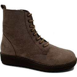 Elenross Γυναικεία Αρβυλάκια Suede Σοκολατί GS06150W