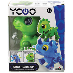 Silverlit Ycoo Dino Heads Up Ηλεκτρονικό Παιδικό Παιχνίδι Τ-Ρεξ για 3+ Ετών