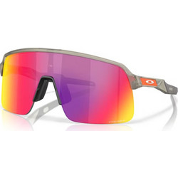 Oakley OO9463 68 Ανδρικά Γυαλιά Ηλίου Μάσκα Κοκάλινα Γκρι με Ροζ Καθρέπτη Φακό