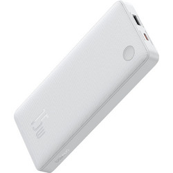 Baseus Airpow Lite Power Bank 10000mAh 15W με Θύρα USB-A & Θύρα USB-C White