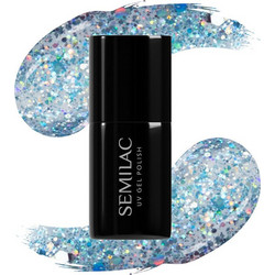 Semilac 610 Frosty Christmas Glitter Ημιμόνιμο Βερνίκι Νυχιών 7ml
