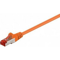 Goobay S/FTP Cat.6 Καλώδιο Δικτύου Ethernet 1m Orange 93468