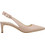 Nine West Yurri Γόβες Slingback Δερμάτινες με Τακούνι Στιλέτο Εκρού