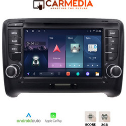 Carmedia CMT2087-12 Audi TT 2007-2015 Ηχοσύστημα Αυτοκινήτου με Οθόνη Αφής & GPS