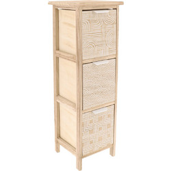 Eurocasa Ραφιέρα Μπάνιου Δαπέδου MDF 9711