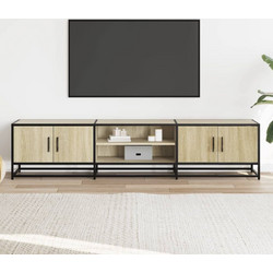 vidaXL Έπιπλο Τηλεόρασης Ξύλινο Sonoma Μ180xΠ35xΥ41cm 3300776
