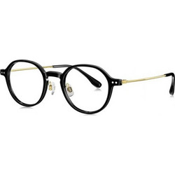Bolon BJ5111 B10 Γυναικείος Σκελετός Γυαλιών Οράσεως Κοκάλινος Μεταλλικός Χρυσός Μαύρος