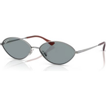 Ray-Ban RB3757 004/2V Ανδρικά Γυαλιά Ηλίου Οβάλ Μεταλλικά Ασημί με Μαύρο Φακό