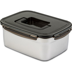 Nava Acer Δοχείο Φαγητού Inox 3.5lt Γκρι