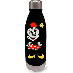 Karactermania Disney Minnie Παιδικό Παγούρι Θερμός Ανοξείδωτο BPA Free Μαύρο