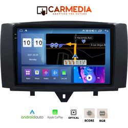 Carmedia CMDU4095-5 Smart 451 2010-2015 Ηχοσύστημα Αυτοκινήτου με Οθόνη Αφής Bluetooth & GPS