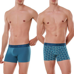 Apple Boxer Ανδρικά Μποξεράκια Σετ 2Pack Μπλε 0112966-124