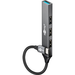 Goobay 74457 USB Hub 3.0 USB-C με 4 Θύρες USB-A