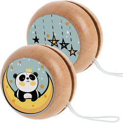 Parisis Μπομπονιέρα Βάπτισης Γιο Γιο Panda από Ξύλο Μ910