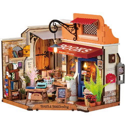 Robotime Rolife Corner Bookstore DG164