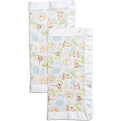 Lulujo Luxurious Νάνι Jungle Πανάκι Παρηγοριάς Πολύχρωμο 2τμχ LJ080